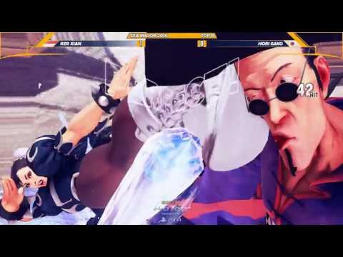 SFV: RZR | Xian vs Hori | Sako - SEAM 2016 Losers Top 8 - CPT 2016