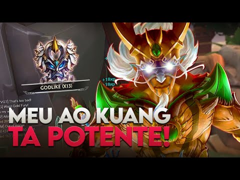 AO KUANG JUNGLER, TO POTENTE DEMAIS! - ⚡ Smite BR Ranked Conquista