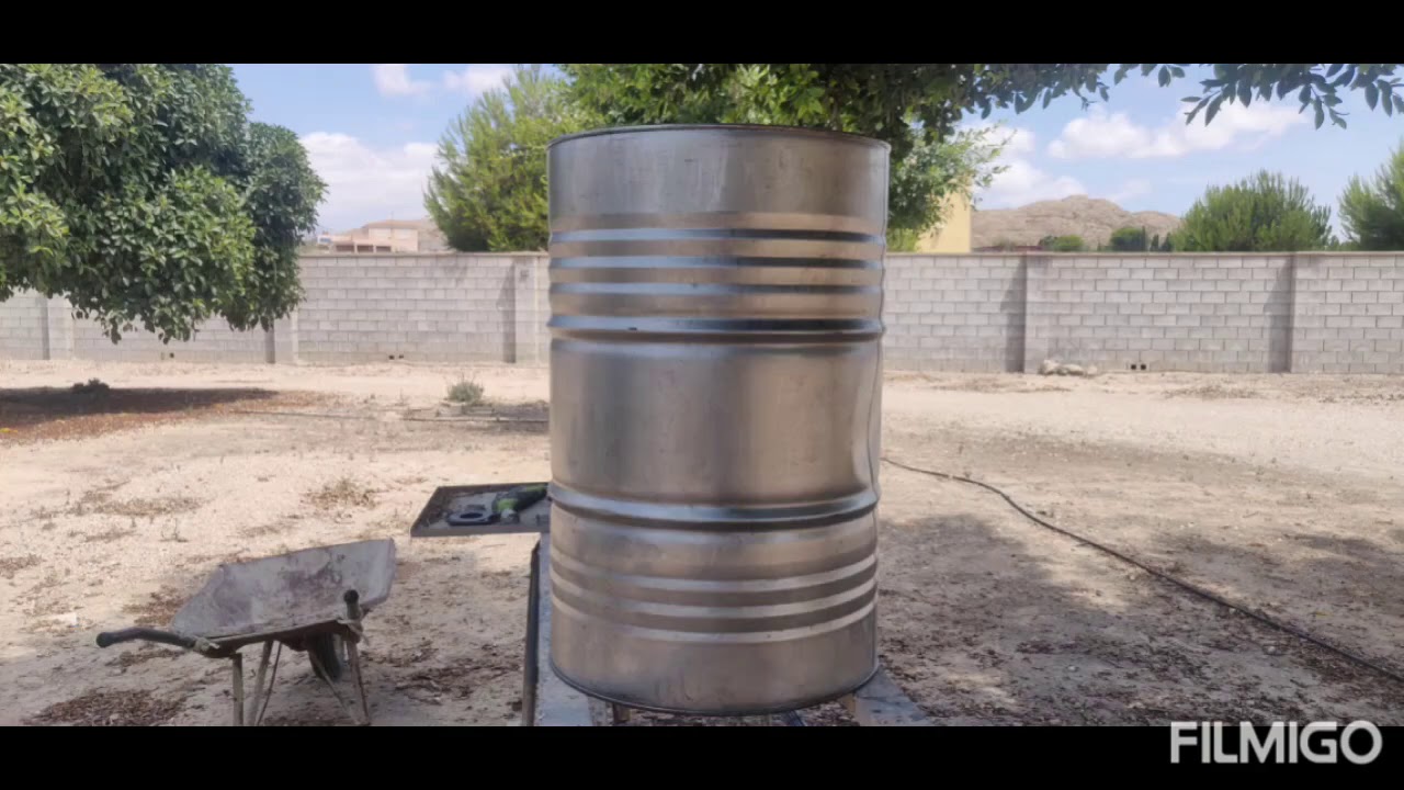 Watch Como hacer un bidón barbacoa. Now Como hacer un bidón barbacoa.