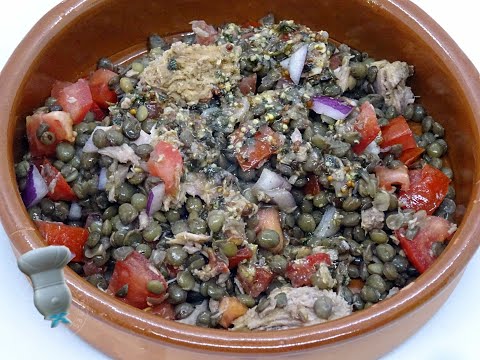 Recette de salade de lentilles au thon