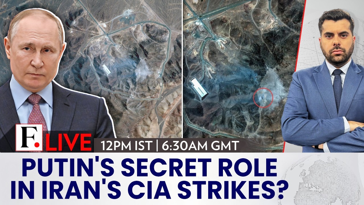 LIVE: Russia-Iran War Link? Putin Accused of Helping Iran Target CIA Bases | Firstpost