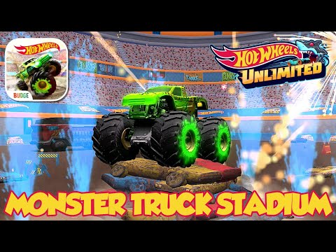 Hot Wheels Unlimited - NEW MONSTER TRUCK STADIUM Update Gameplay