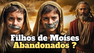 Os filhes de Moises que foram Abandonados e sumiram na Bíblia ?