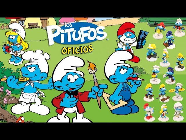 Vídeo relacionado con Puffo Jardinera, Los Pitufos de los Mestieri Maxi Formato 3D de Colección, Sbabam