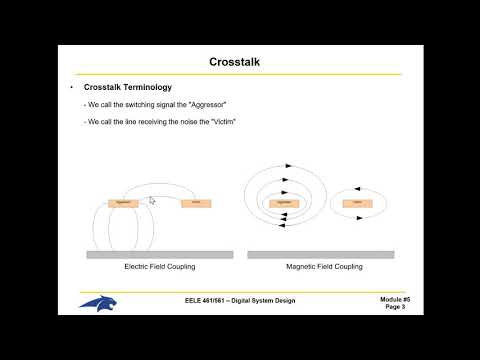 EELE 461-561 Lecture - Crosstalk Overview & Terminology (3/30/20)
