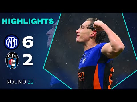 Inter - Pisa | 6-2 | Highlights | Serie A 2025-26 | inter pisa