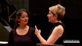Joyce DiDonato Master Class January 2016: Verdi’s “Canzone del Salice” from Otello