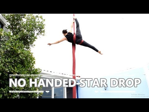 No Handed Double Star Drop | Caída Estrella Doble Sin Manos (Silks | Danza Aerea)