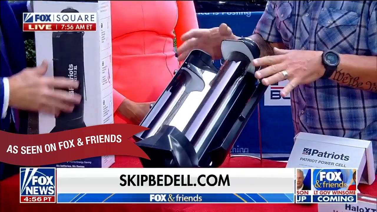 Video of the Sun Kettle Solar Cooker as seen on Fox and Friends.