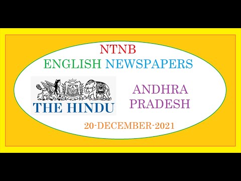 THE HINDU AP 20 DECEMBER 2021 MONDAY