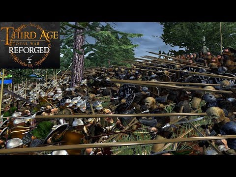 SARUMANS INVASION OF MIRKWOOD (Siege Battle) - Third Age: Total War (Reforged)