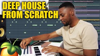 How To Make Dark DeepHouse With Heavy Bass From Scratch in FL Studio
