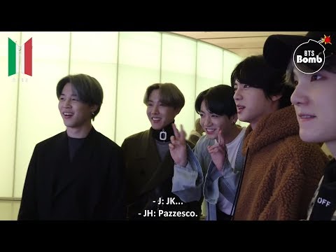[SUB ITA] 200307 BANGTAN BOMB - BTS amazed and amused by Galaxy Wall - BTS (방탄소년단)