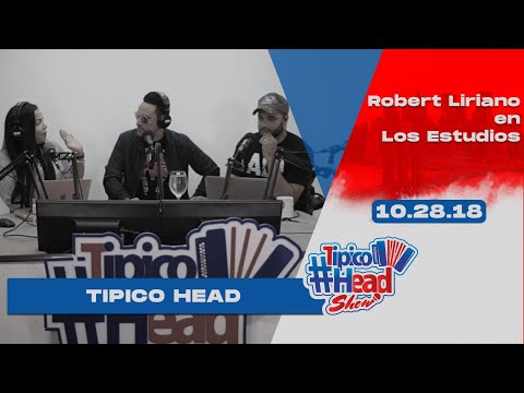 Robert Liriano en Los Estudios #TipicoHead #RadioShow