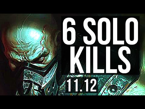 URGOT vs LUCIAN (TOP) | Quadra, 6 solo kills, 700+ games | EUW Master | v11.12