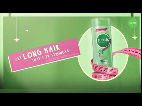Sunsilk Strong and Long, now with Biotin & Aloe Vera!