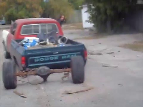 Beating on a 440 big block rear diff fail short version