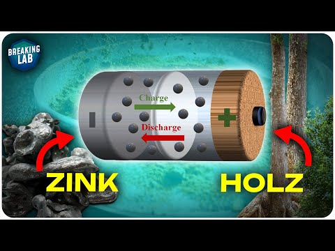 Holz-Akkus: Revolutionieren Zink-Lignin-Batterien die Energiespeicherung?