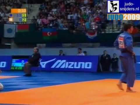 Judo 2009 Rotterdam: Tomislav Marijanovic (CRO) - Abderrahmane Benamadi (ALG) [-81kg].