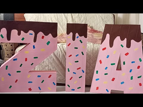 Candy Land Letters