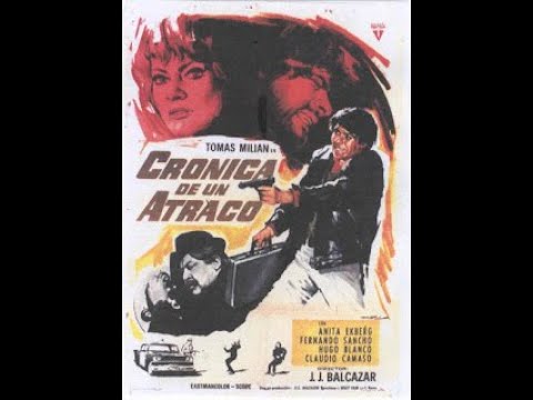 Crónica de un atraco (1968) Español Tomas Milian, Claudio Camaso, Anita Ekberg, Hugo Blanco