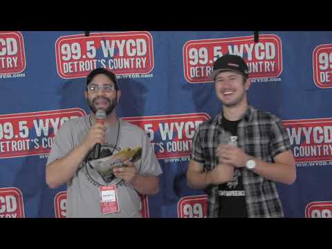 Dylan Schneider Wycd Hoedown Backstage Interview
