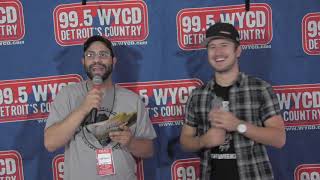 Dylan Schneider WYCD Hoedown Backstage Interview