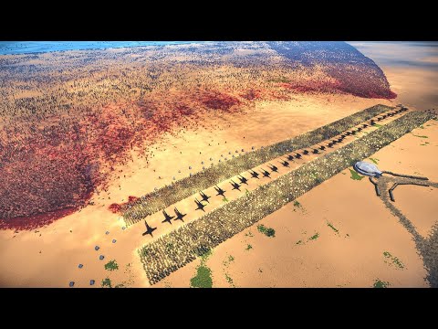 WW2 Soldiers & Artillery vs 650,000 Roman Soldiers - UEBS 2