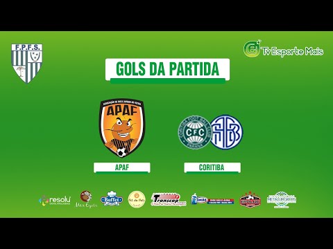 Gols de APAF Futsal 1 x 2 Coritiba AABB - Sub13