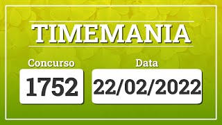 Capa de TIMEMANIA 1752