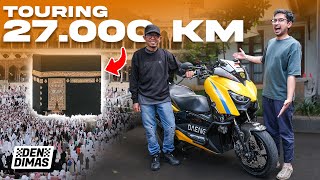 Download lagu MODAL NEKAT‼️ Naik Motor XMAX ke Mekkah Lewat Padang Pasir & Gunung Salju! mp3