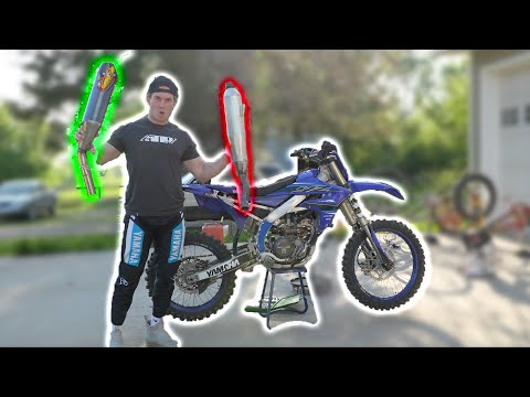 Is it worth to but a FMF 4.1 for your yz250f? (sound comparison, full system)