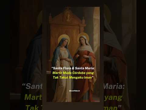 santa flora dan maria dari cordoba #shorts #catholic #fyp #katolikindonesia  #katolik #viral