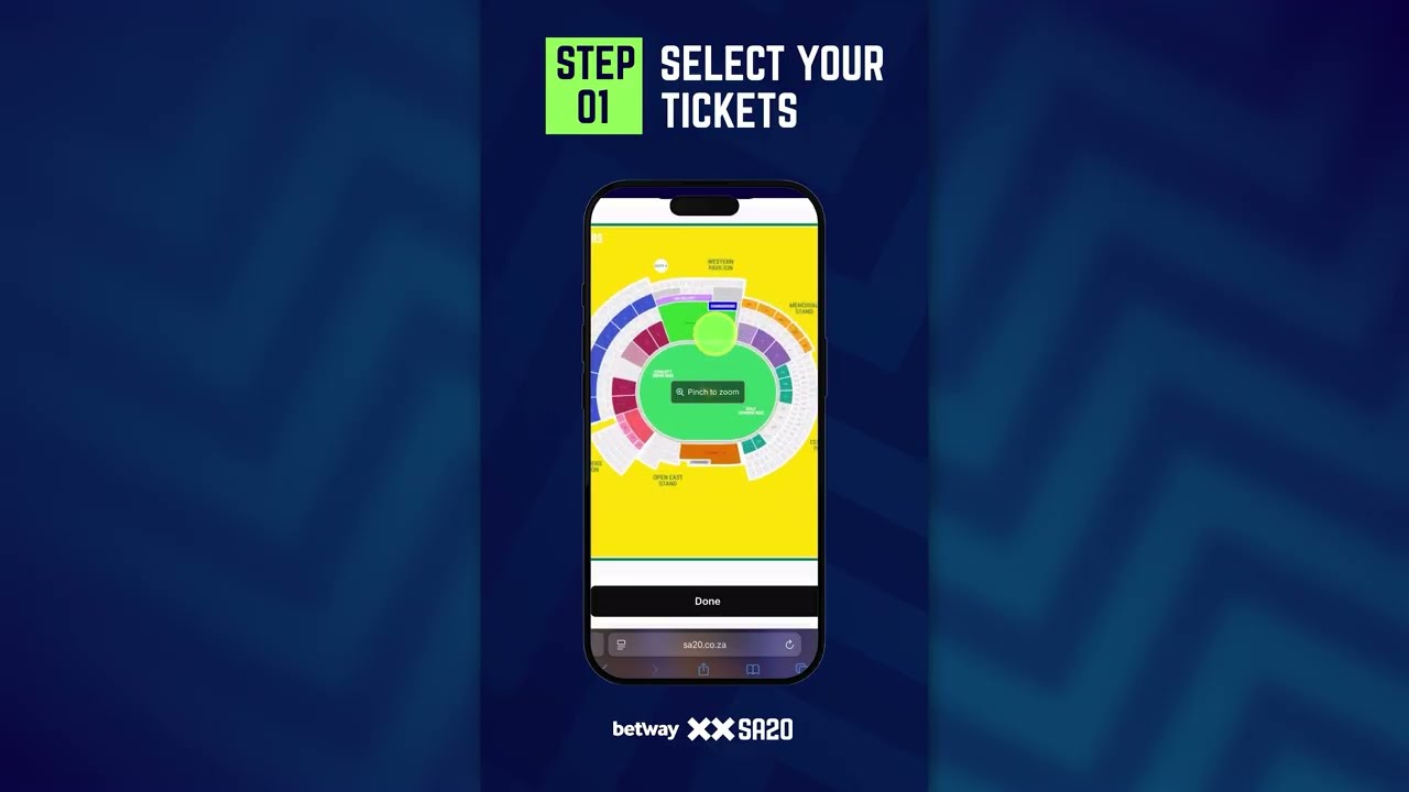 How to Buy Your Betway SA20 Tickets