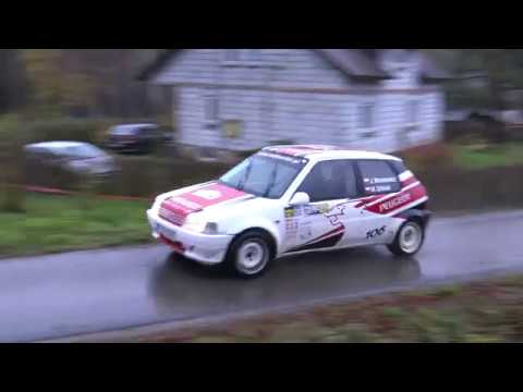 Jacek WRONKOWICZ / Wiesław ORLIŃSKI - Peugeot 106 - 3 Rajd Grodzki 29-10-2017