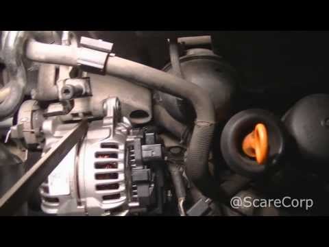 2004 Jetta TDI BEW Alternator Replace