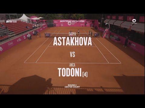 Darya Astakhova vs Anca Todoni (ROU) - Game, Set and Match Point