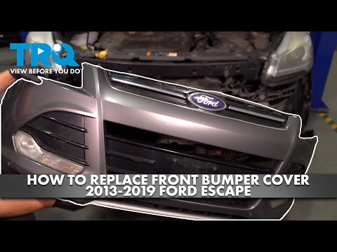 How to Replace Front Bumper Cover 2013-2019 Ford Escape
