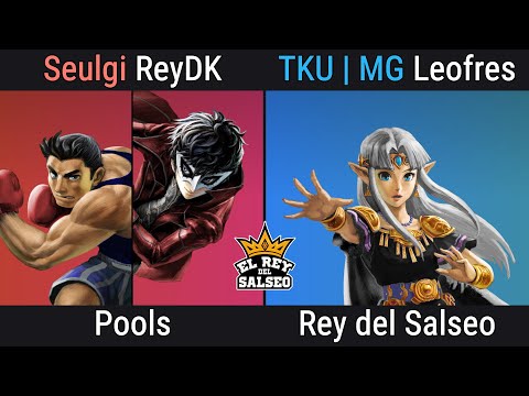 Rey del Salseo: Across the Smashverse - Pools - ReyDK (Little Mac, Joker) vs Leofres (Zelda)