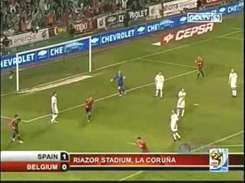 Spain - Belgium 5-0 Word Cup Qualifier Sept 5, 2009