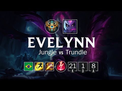 Evelynn Jungle vs Trundle - BR Challenger Patch 8.11