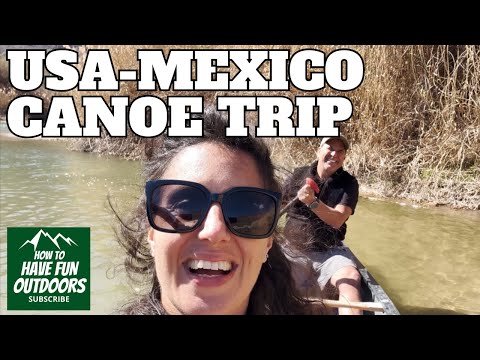 Mexico–USA Bizarre Border Canoe Trip at Big Bend National Park