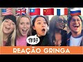 REAÇÃO GRINGA QUANDO FALO VÁRIAS LÍNGUAS GABRIEL POLIGLOTA PARIS