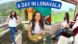 Mumbai to Lonavala in a VISTADOME Coach Train | Favorite Lonavala FOOD places