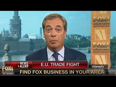 Nigel Farage: EU VS Trump on Trade.