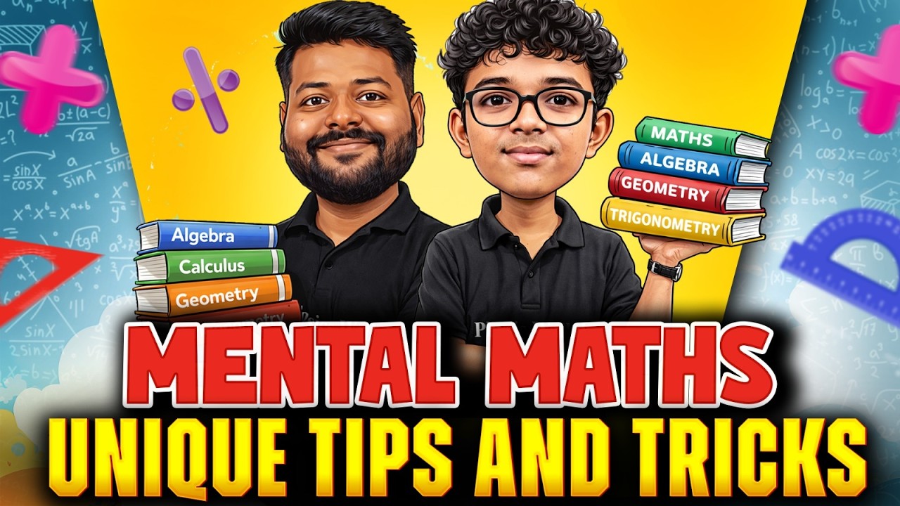 Mental Math | Unique Tips & Tricks. ✨ | Fun math tricks & shortcuts