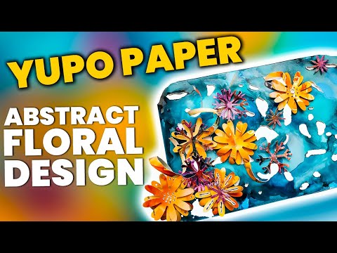 Yupo Paper Tutorial - Tips and Techniques to Create Yupo Floral Design
