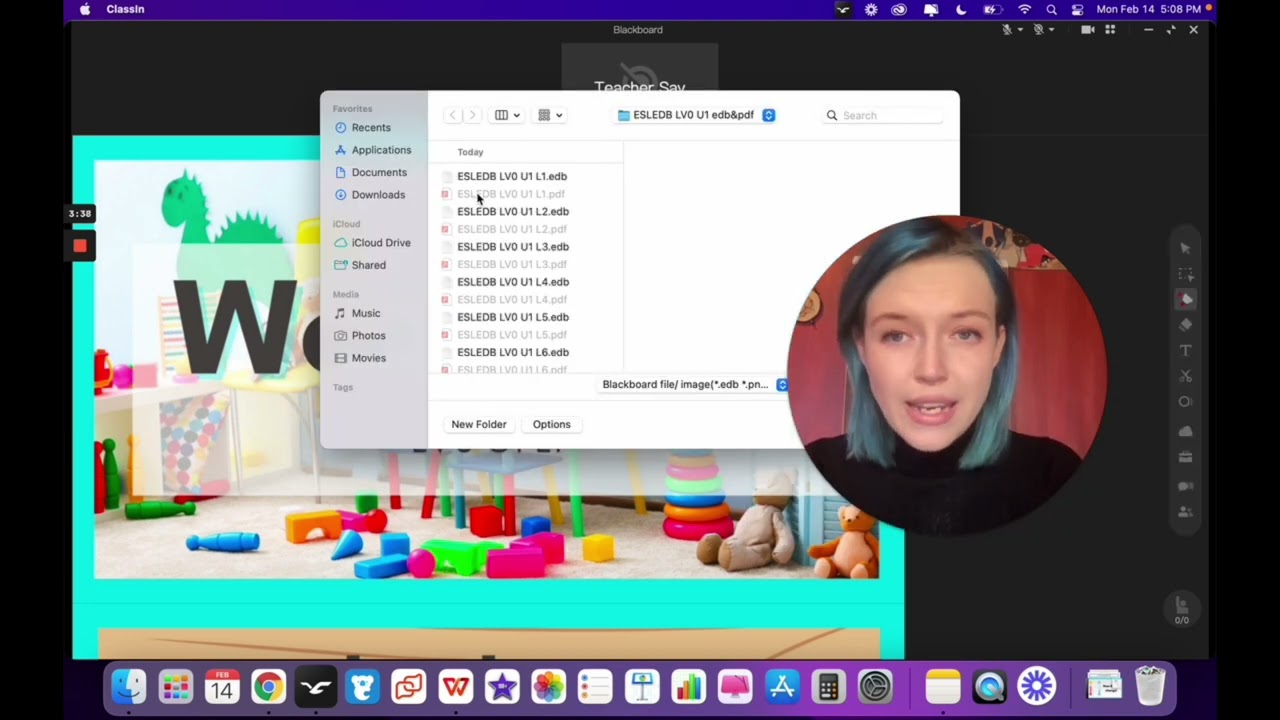 ESLEDB How to upload and use .edb & .pdf files on ClassIn.