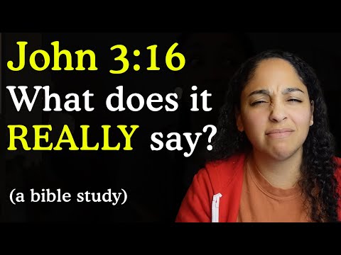 (BIBLE STUDY) What John 3:16 ACTUALLY Says About God's Love