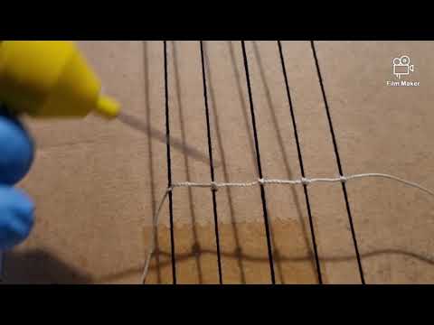 How to make the ratlines- ✅ Model ship building tips  ⛵️